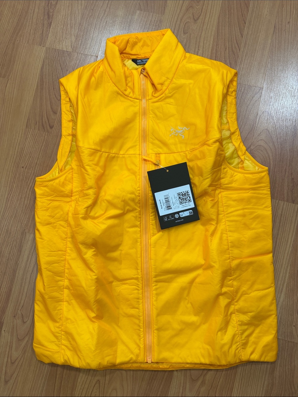 Arc'teryx Yellow Man's Insulated Vest